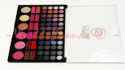 FAB FACTORY Zestaw make up ARTYSTYCZNY 4w1 Paleta