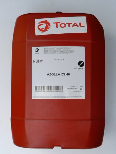 AZOLLA ZS 46 ГИДРАВЛИЧЕСКОЕ МАСЛО 20л DENISON HF1 HLP