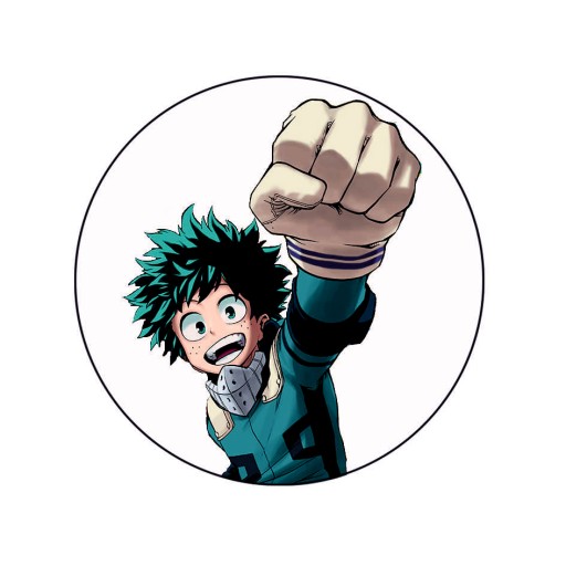 Булавка Boku no Hero Academia Midoriya 58 мм
