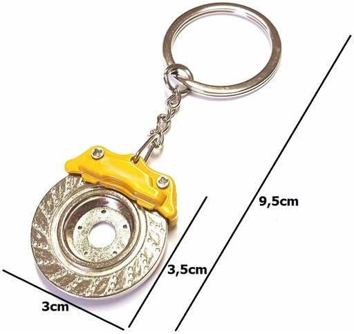 J07 BRELOK BRYLOK BRELOCZEK DO KLUCZY TARCZA HAMUL
