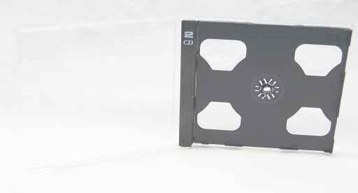 Коробки для 2 компакт-дисков - Коробка - Jewel Case Черный 50 шт.