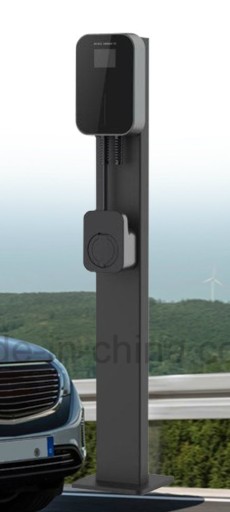 Зарядная станция для электромобилей, 22 кВт, розетка Т2, RFID
