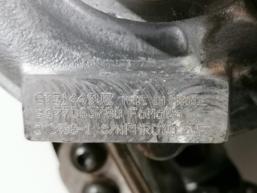 FORD KUGA ТУРБОКОМПЕНСАТОР GTB1449VZ 2.0 ВМТ