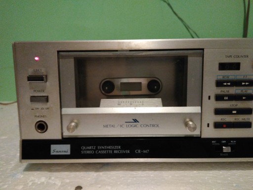 СТЕРЕОКАССЕТНЫЙ РЕСИВЕР SANSUI CR-M7