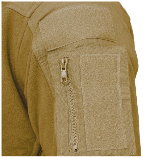 Bluza taktyczna męska polar COMBAT MFH ciepła wygodna coyote L +Gratis