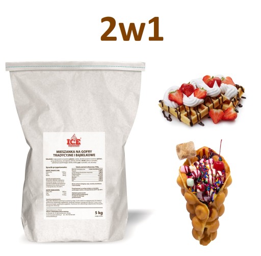 TRADITIONAL Waffles Смесь для приготовления вафель 5кг