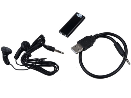 МИНИАТЮРНЫЙ ШПИОНСКИЙ ДИКТОФОН USB-ДИСКОВ 8 ГБ
