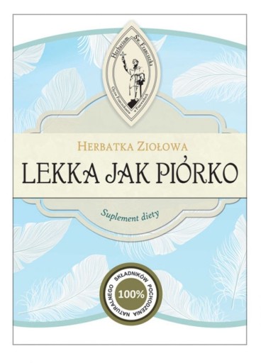 Franciszkańska Herbatka ziołowa LEKKA JAK PIÓRKO Suplement diety