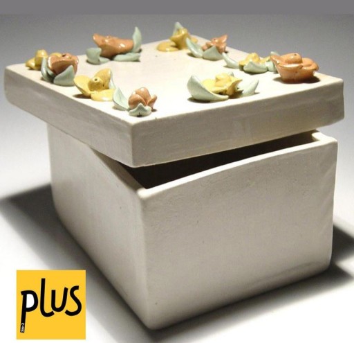 Самозатвердевающая глина PLUS - SIO 2 - Natural White 5 кг