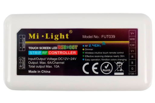 Mi-light RGB+CCT LED управление 2x контроллер+пульт дистанционного управления