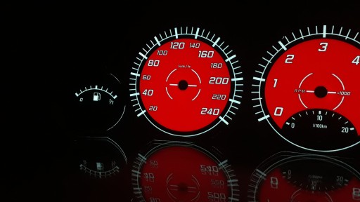 BMW E46 Циферблаты одометра INDIGLO Pattern 4 MoMan