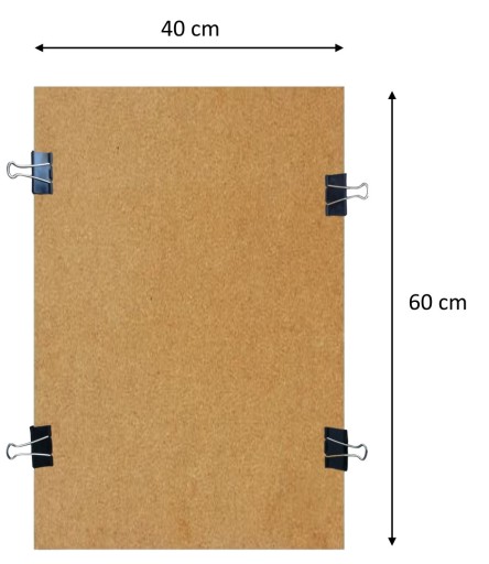 АЛЮМИНИЕВЫЙ СКЛАДНОЙ EAEL + ДОСКА ДЛЯ ЧЕРТЕЖА 40x60 см