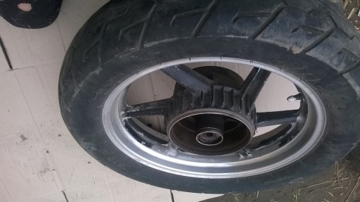 HONDA CB 500 КОЛЕСНЫЕ ДИСКИ ЗАДНИЕ ЗАДНИЕ + ШИНА