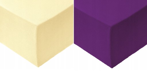 Prześcieradło z Gumką Frotte 140x200 cm Łososiowe k. 1