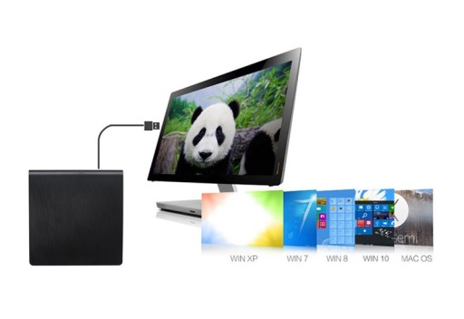 ВНЕШНИЙ DVD-CD-РЕКОРДЕР USB 3.0 ПРИВОД