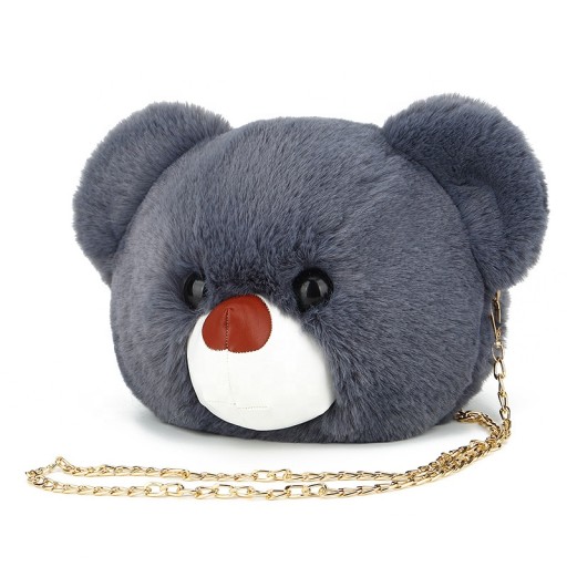 ПУШИСТАЯ СУМКА TEDDY BEDDY BEAR BEAR BAG МЕХОВЫЙ НАСТОЯЩИЙ