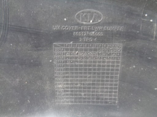 KIA SORENTO III 3 БАМПЕР СПОЙЛЕР ХОККЕЙ ПЕРЕДНИЙ 15-
