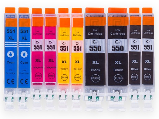 10 чернил XXL для Canon Pixma IP7250 MG5650 MG5550