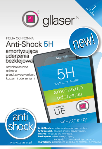 Защитная пленка Anti-Shock 5H GARMIN GPSMap 66 градусов