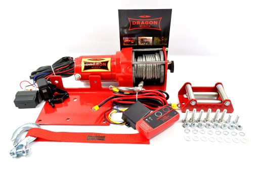 Лебедка на каждый плуг QUAD DRAGON WINCH PILOT 12V