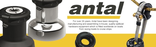ЯХТА CABESTANT ANTAL W6 94 мм АЛЮМИНИЙ / ИТАЛИЯ