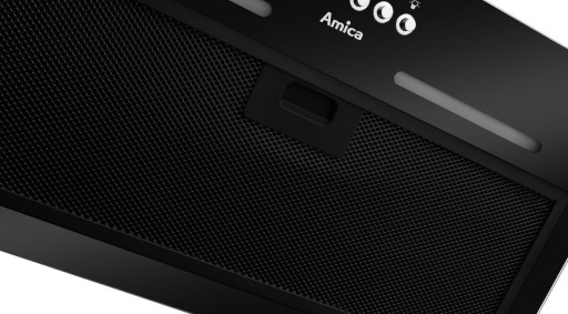 КАПОТ AMICA OMP 6253BG ЧЕРНОЕ СТЕКЛО!!!