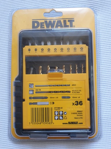 DeWalt DT71565 Набор сверл и бит, 36 шт. FV