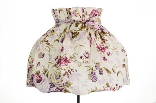 Абажур с бантом ENGLISH ROSES FLOWERS BEIGE 51