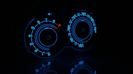 Toyota Celica 7 Циферблаты счетчика INDIGLO, рисунок 8
