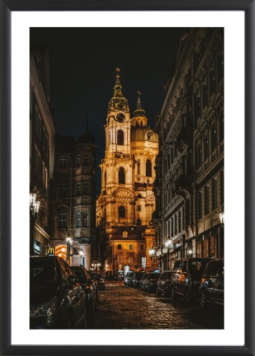 ЧЕРНАЯ АЛЮМИНИЕВАЯ РАМА 35x45 см -РАМА 45x35