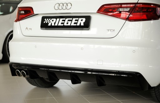 Губка заднего бампера, диффузор, AUDI A3 8V 12-16