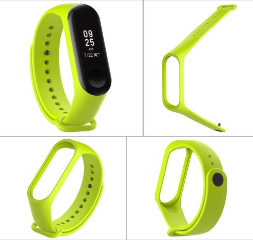 РЕМЕШОК XIAOMI MI BAND 3 4 ШТ. + ФОЛЬГА ДЛЯ ЖК-дисплея