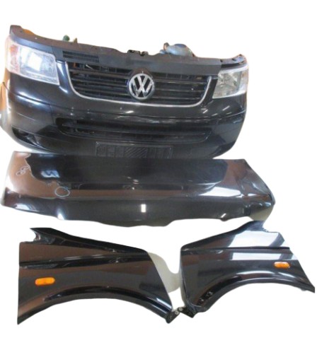 VW T5 MULTIVAN TDI ПЕРЕДНЯЯ КАПОТ, БАМПЕР, КРЫЛЬЯ 2