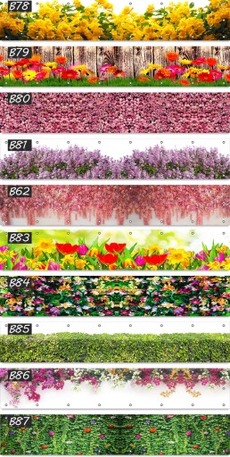 Покрытие для балкона, декоративное покрытие для балкона SURFINIE FLOWERS, на заказ.