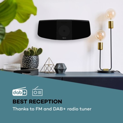 Стереосистема Auna BlackMask FM CD DAB+ D27-29