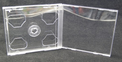 Чехол Jewel Case CLEAR для 2 компакт-дисков - 10 шт. WaWa