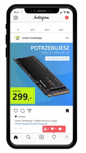 BANER post grafika reklama INSTAGRAM instastory