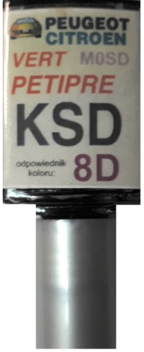 CITROEN PEUGEOT KSM VERT OURANOS LAKIER ZAPRAWKA