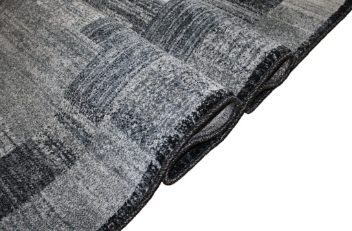 Chodnik SPIRIT SZARY Prostokąty GRUBY MIĘKKI 100cm