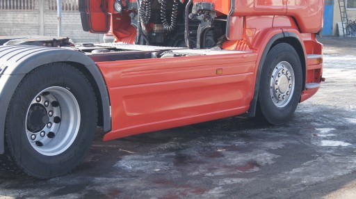 Среднеосевые кузова Scania, спойлеры