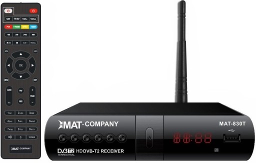 ДЕКОДЕР ЭФИРНОГО ТВ-ТЮНЕРА HD DVB-T DVB-T2 / WiFi