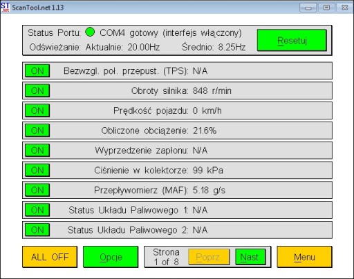Польский ELM327 v4.1 Wi-Fi MS HS CAN FORD STN2120 iOS