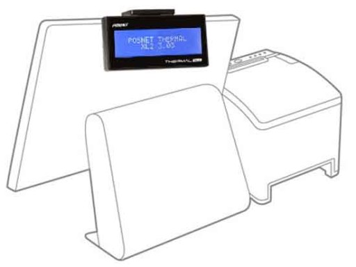 ОНЛАЙН-ФИСКАЛЬНЫЙ ПРИНТЕР POSNET THERMAL XL2 С РОЛИКАМИ 57 ММ ФИСКАЛЬНЫЙ ОТЧЕТ