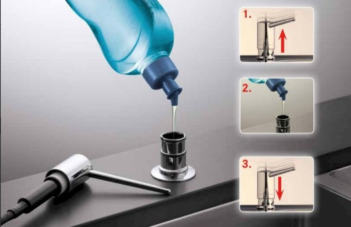 Franke Comfort onyx dozownik do płynu 119.0578.743