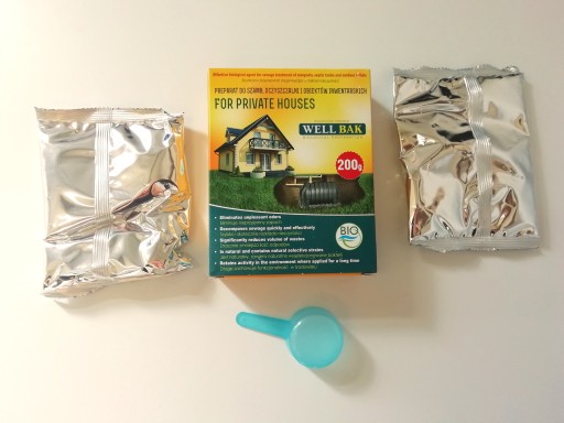 WELL BAK BACTERIA ДЛЯ септиков и очистных сооружений 200 г