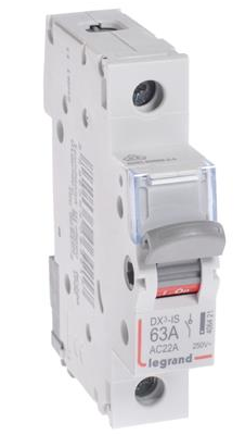РАЗЪЕДИНИТЕЛЬ LEGRAND FR301 1P 63A 406421