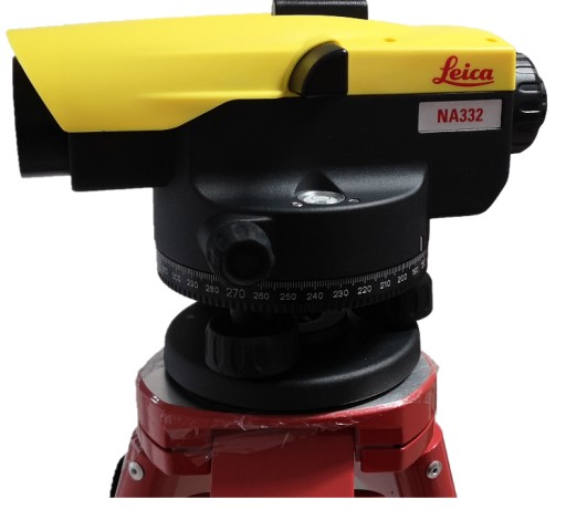 LEICA NA332 ОПТИЧЕСКИЙ УРОВЕНЬ + ШТАТИВ + ВОЛНОВАЯ ШТАНГА