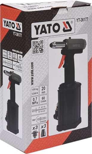 YATO NITOWNICA PNEUMATYCZNA 4-6,4MM YT-36177