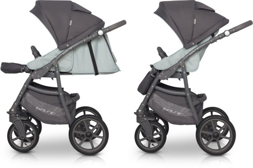 МНОГОФУНКЦИОНАЛЬНАЯ КОЛЯСКА 2в1 Basic Riko PLUS PASTEL