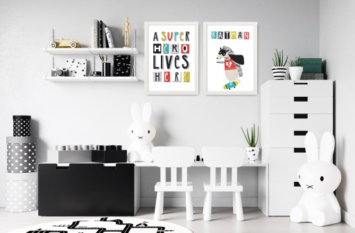 Постер с картинкой А4, подарок, детям, рамка ikea